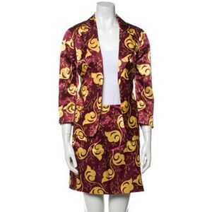 VERSUS by Gianni Versace Vintage Blazer Skirt Set